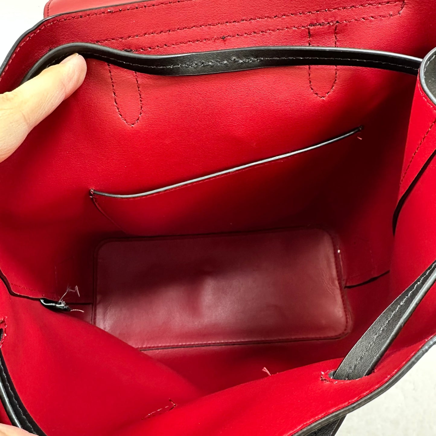 Dryden Flap Leather Backpack By Lauren By Ralph Lauren, Size: Small