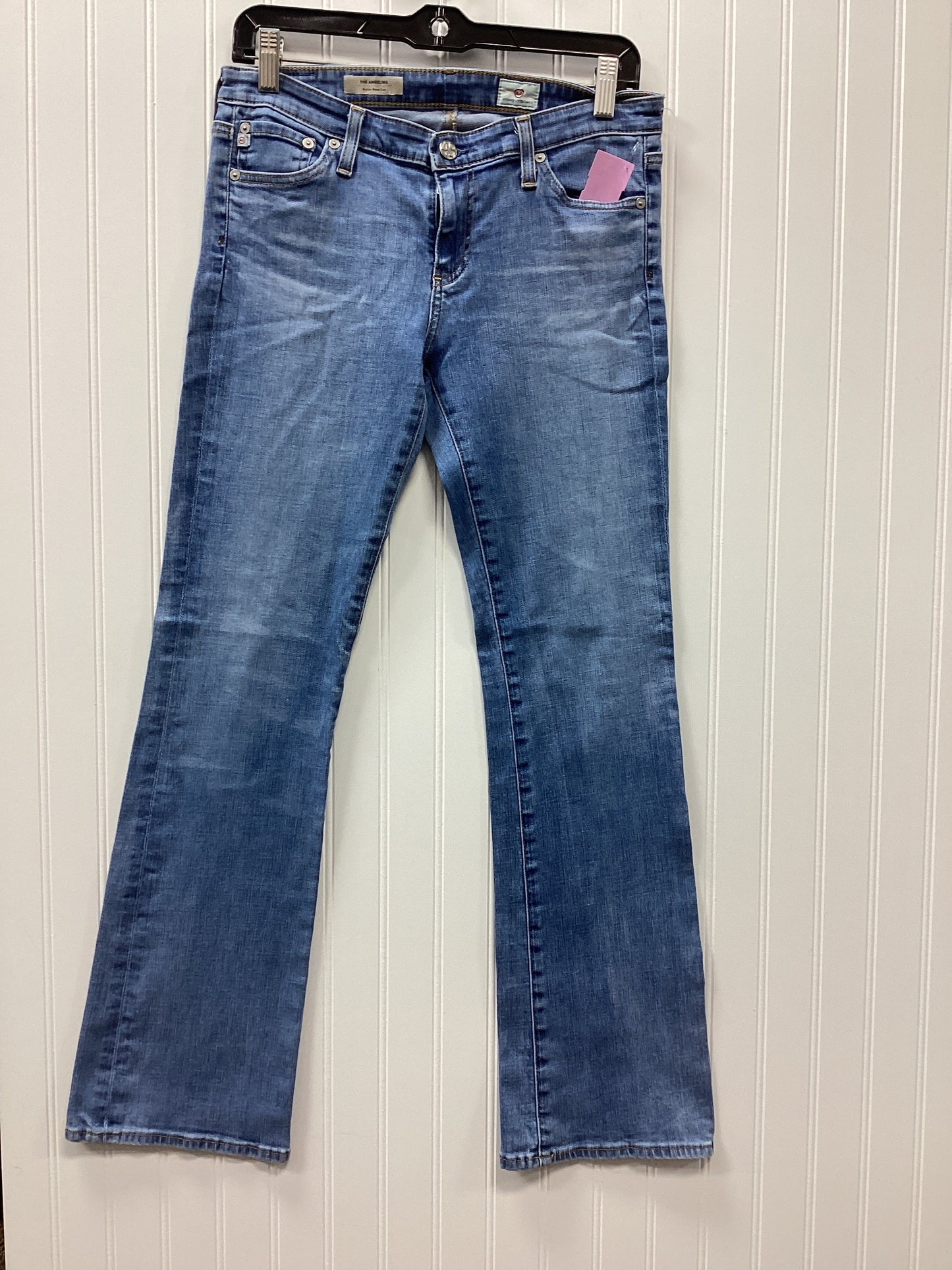 Jeans Boot Cut By Adriano Goldschmied In Blue Denim, Size:6P