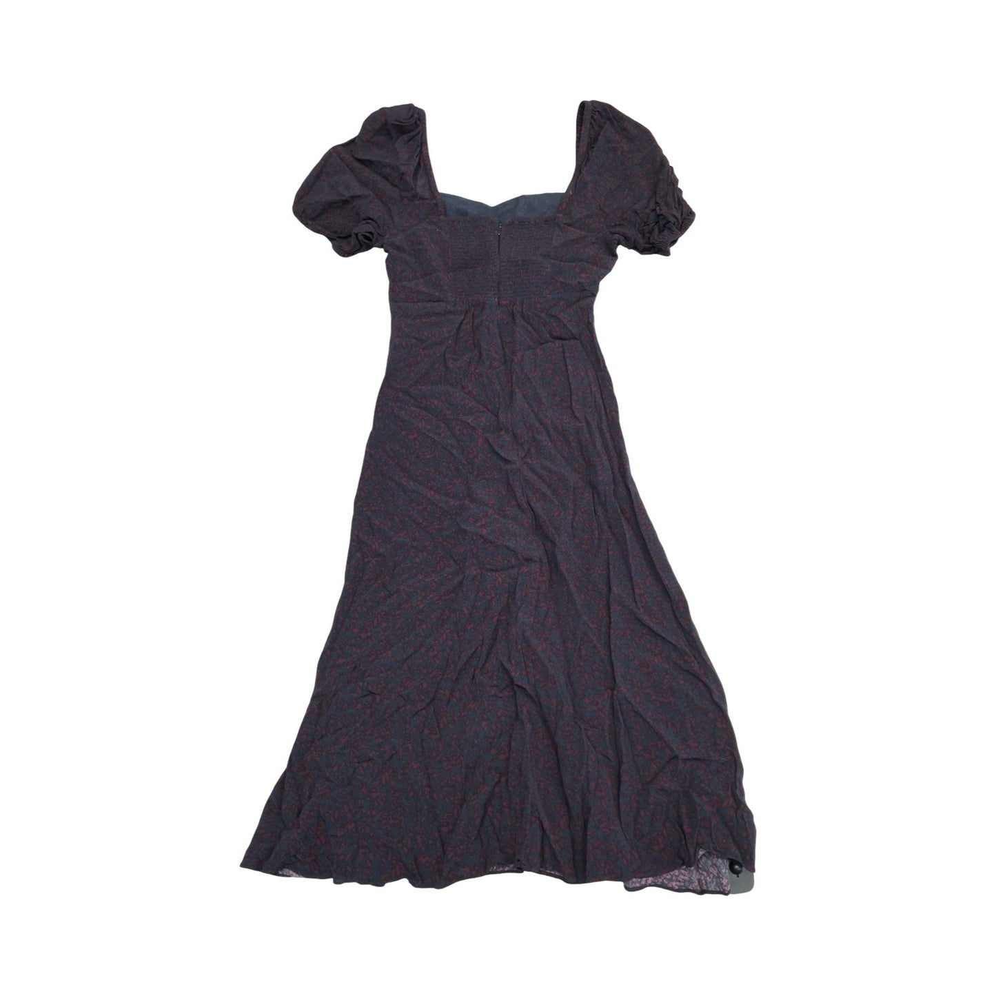 Dress Party Midi By Madewell In Blue & Purple, Size:6
