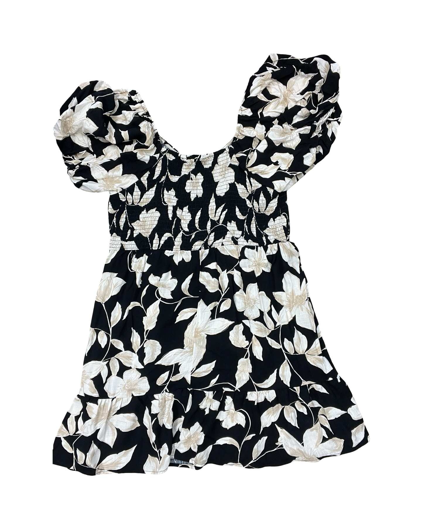 Dress Casual Short By Maurices In Black & Cream, Size:1X