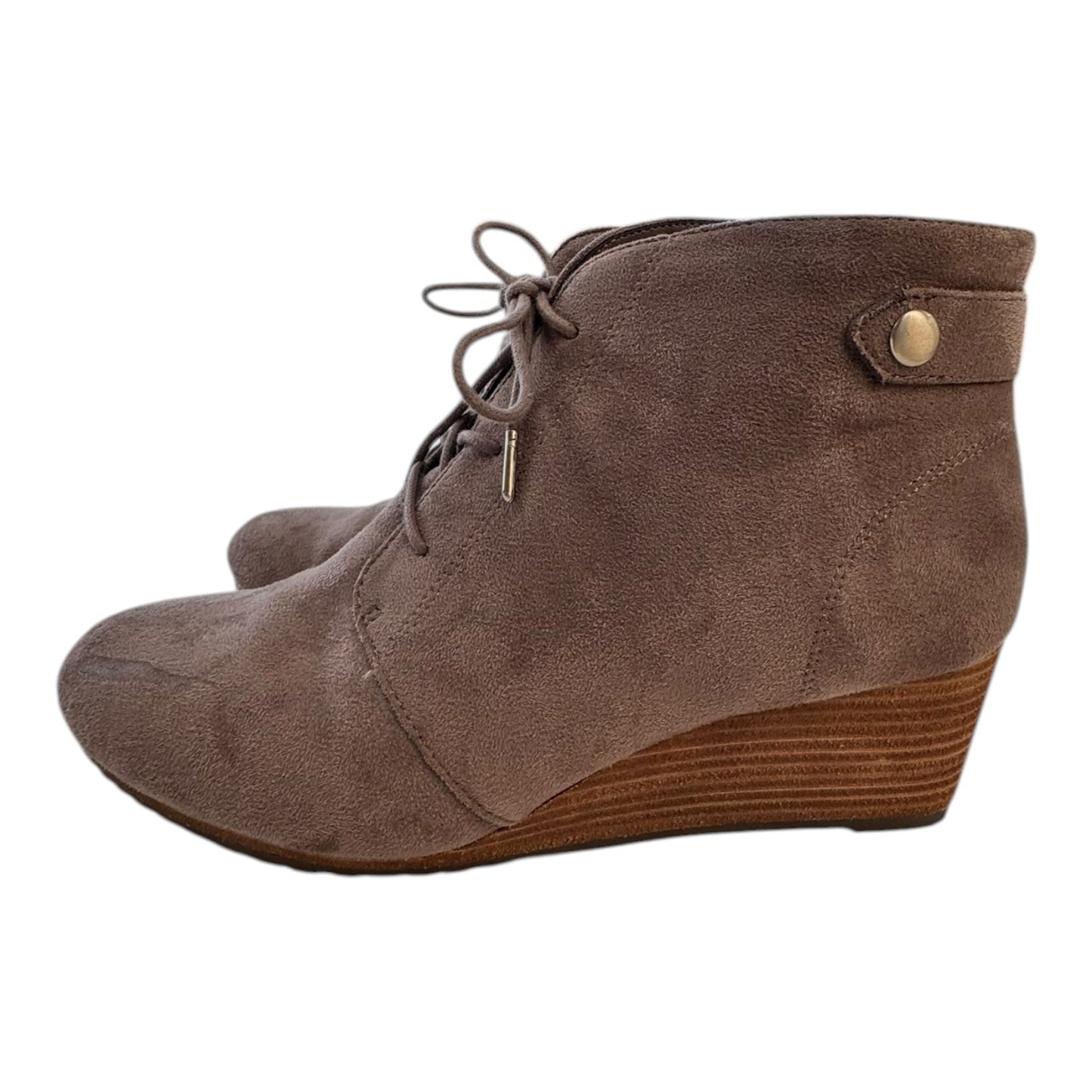 Boots Ankle Heels By Dr Scholls In Brown, Size:9.5