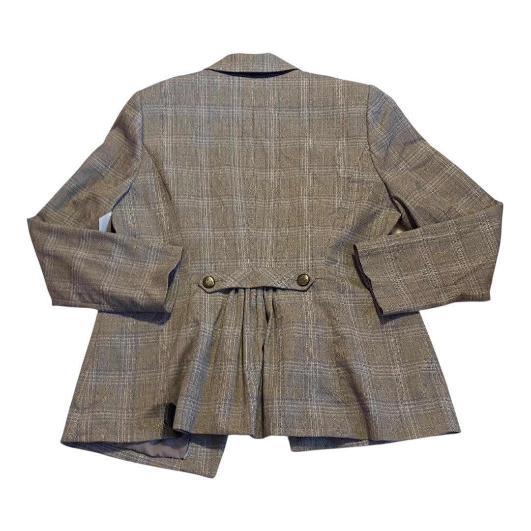 Blazer By White House Black Market In Grey, Size:14P