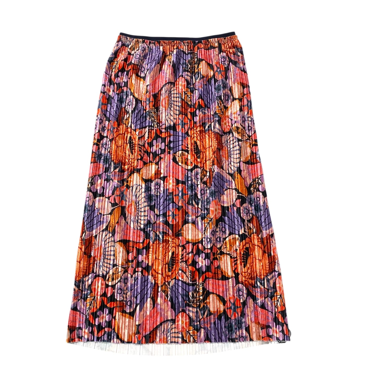 Skirt Midi By Maeve In Multi, Size:Xs