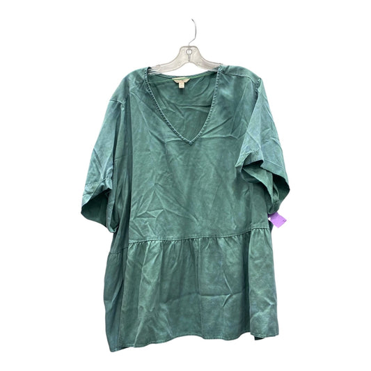 Top Ss By Terra & Sky In Green, Size:4X