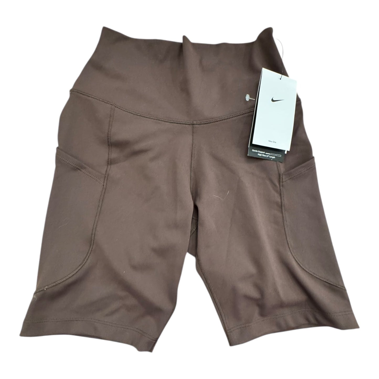 Athletic Shorts By Nike In Brown, Size:S
