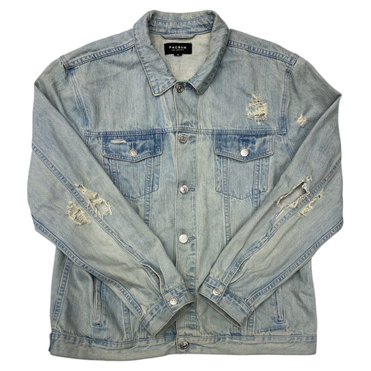 Jacket Denim By Pacsun In Blue, Size:Xl