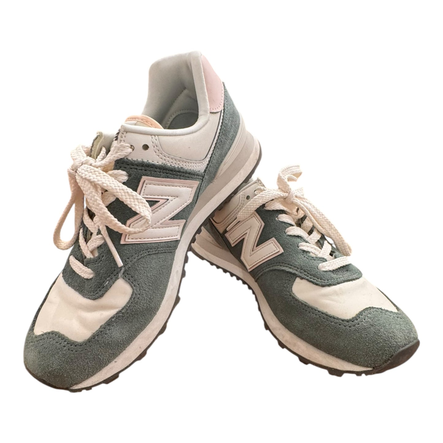 Shoes Sneakers By New Balance In Pink & Tan, Size:8.5