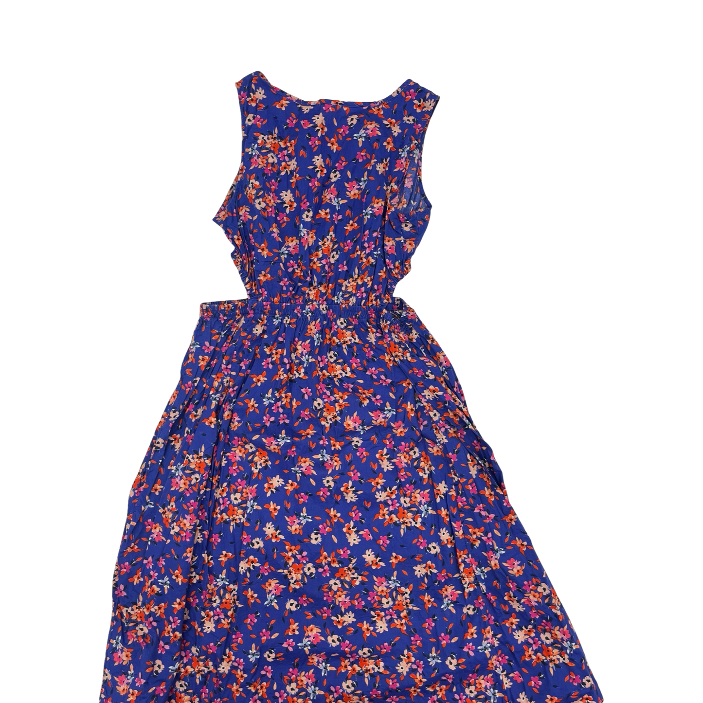 Dress Casual Midi By Beachlunchlounge In Floral Print, Size:Xl