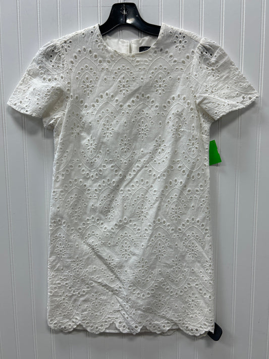 Dress Casual Midi By Zara Women In White, Size:Xs