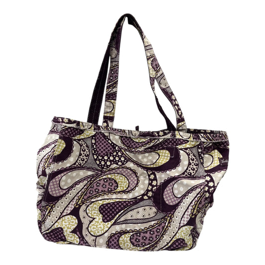 Tote By Thirty One In Purple & Tan, Size:Large