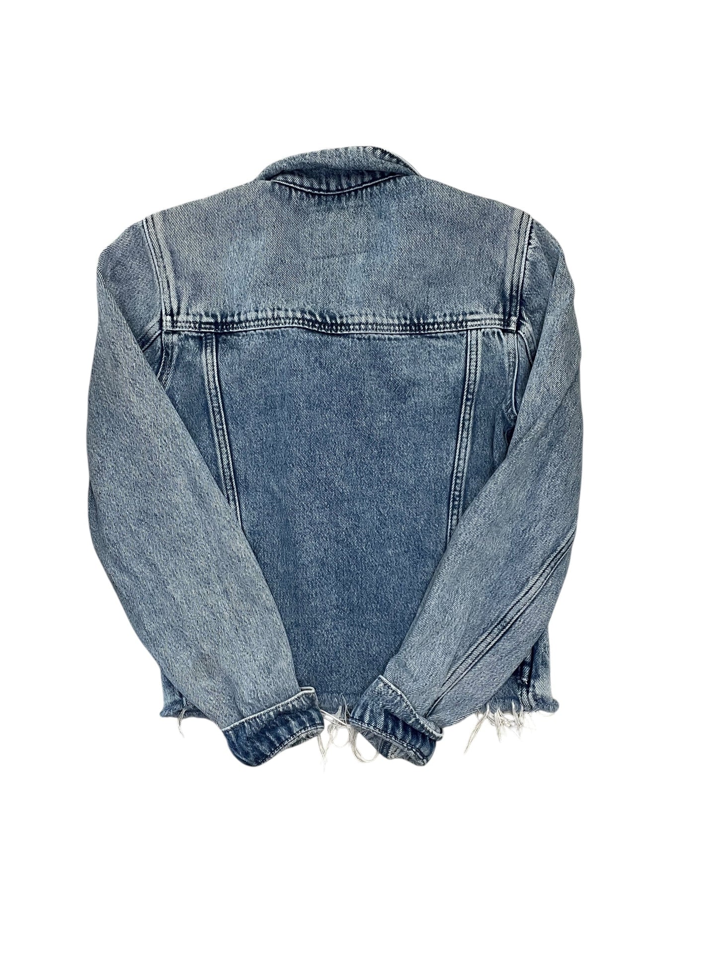 Jacket Denim By Paige In Blue Denim, Size:Xs