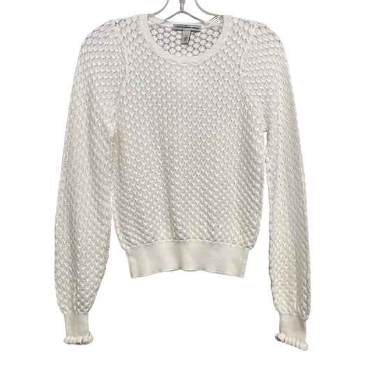 Sweater By Cotton by Autumn Cashmere In White, Size:Xs