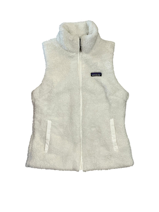 Vest Faux Fur & Sherpa By Patagonia In Ivory, Size:M