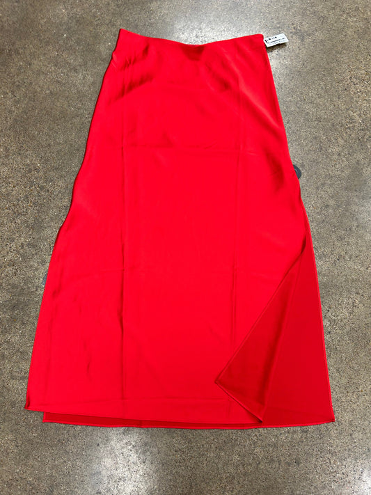 Skirt Maxi By J. Crew In Red, Size:M