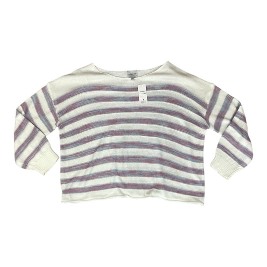 Sweater By Pink Rose In Cream & Pink, Size:3X