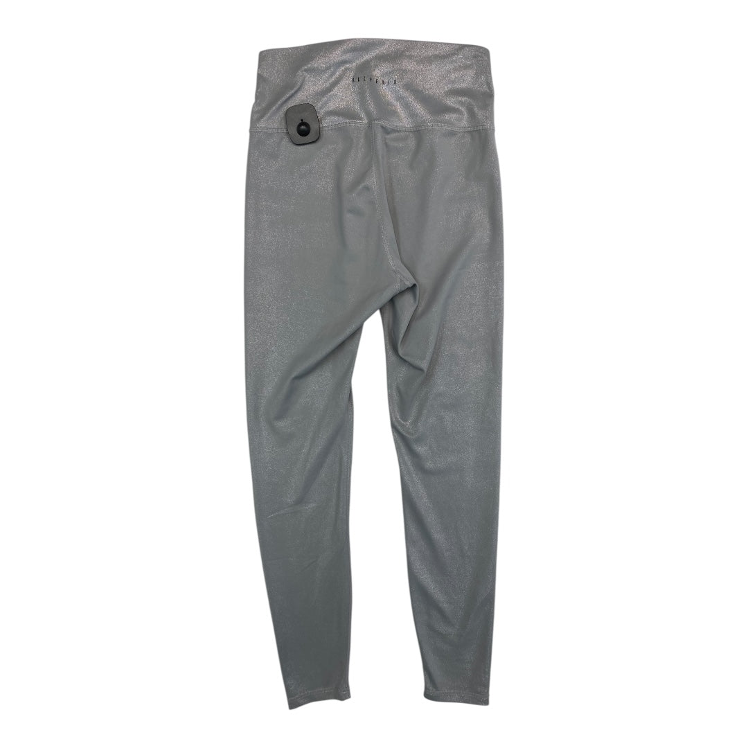 Athletic Leggings By ALLFENIX In Silver, Size:M