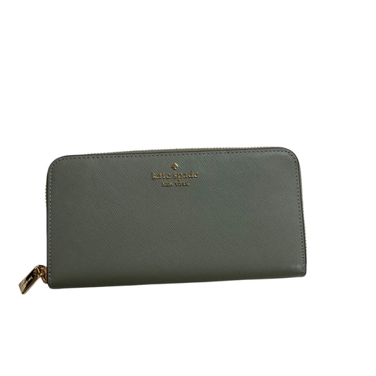 Wallet Designer By Kate Spade In Green, Size:Large