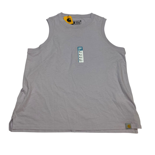 Top Sleeveless Basic By Carhartt In Purple, Size:M