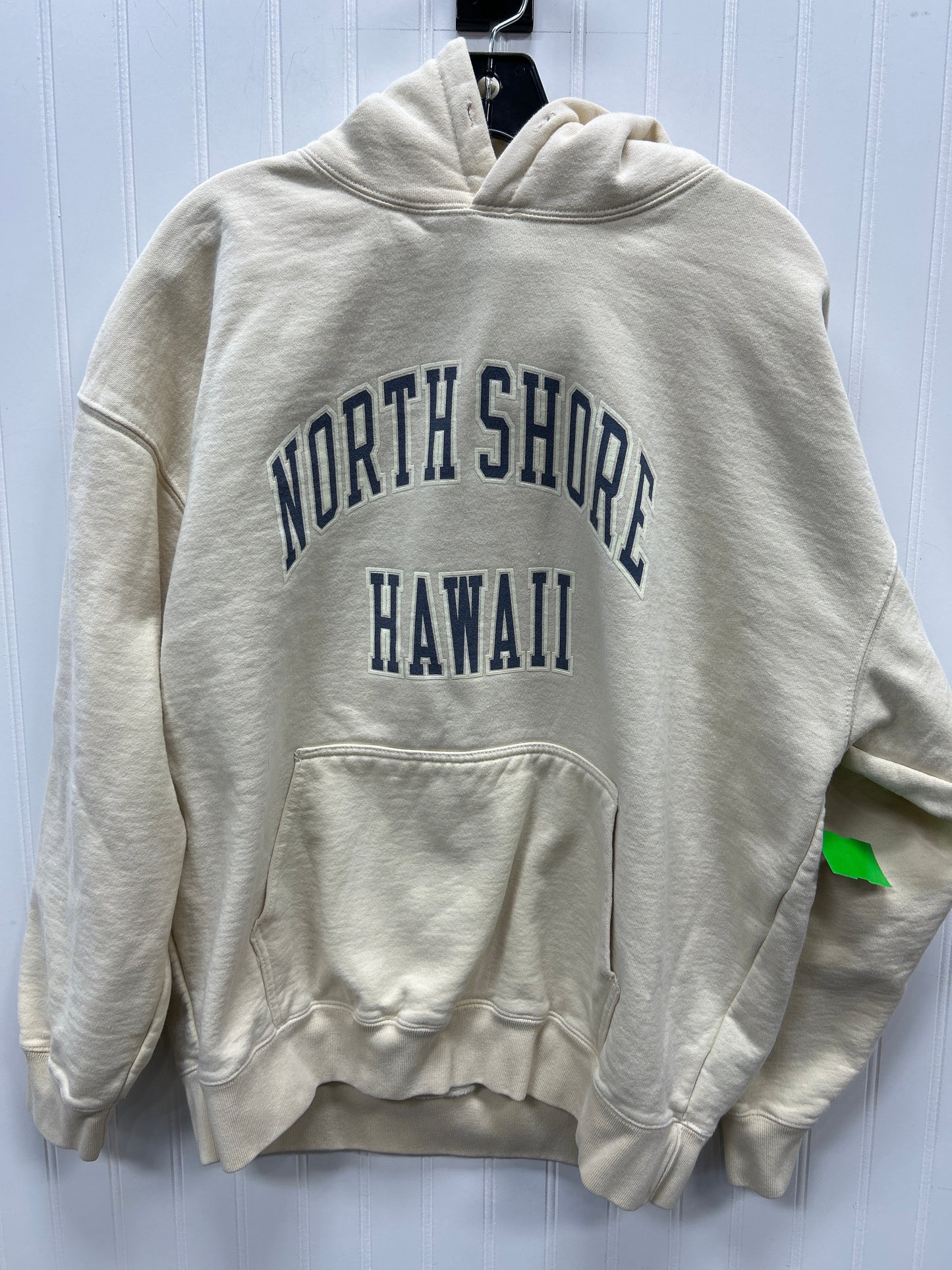 Sweatshirt Hoodie By John Galt In Cream, Size:L