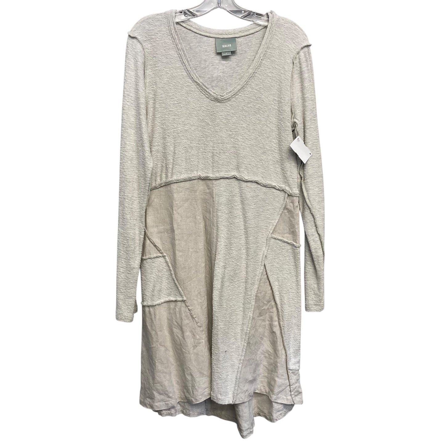 Dress Casual Short By Maeve In Beige, Size:M