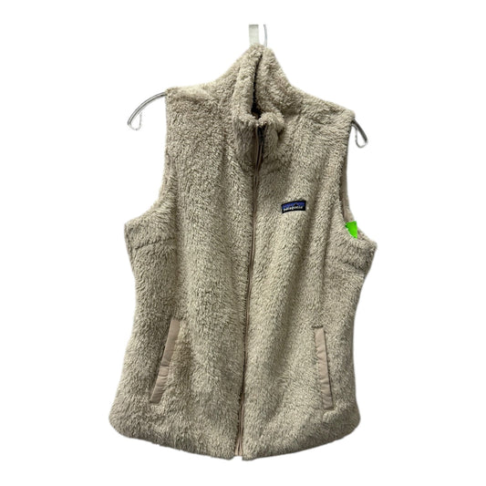 Vest Other By Patagonia In Tan, Size:L