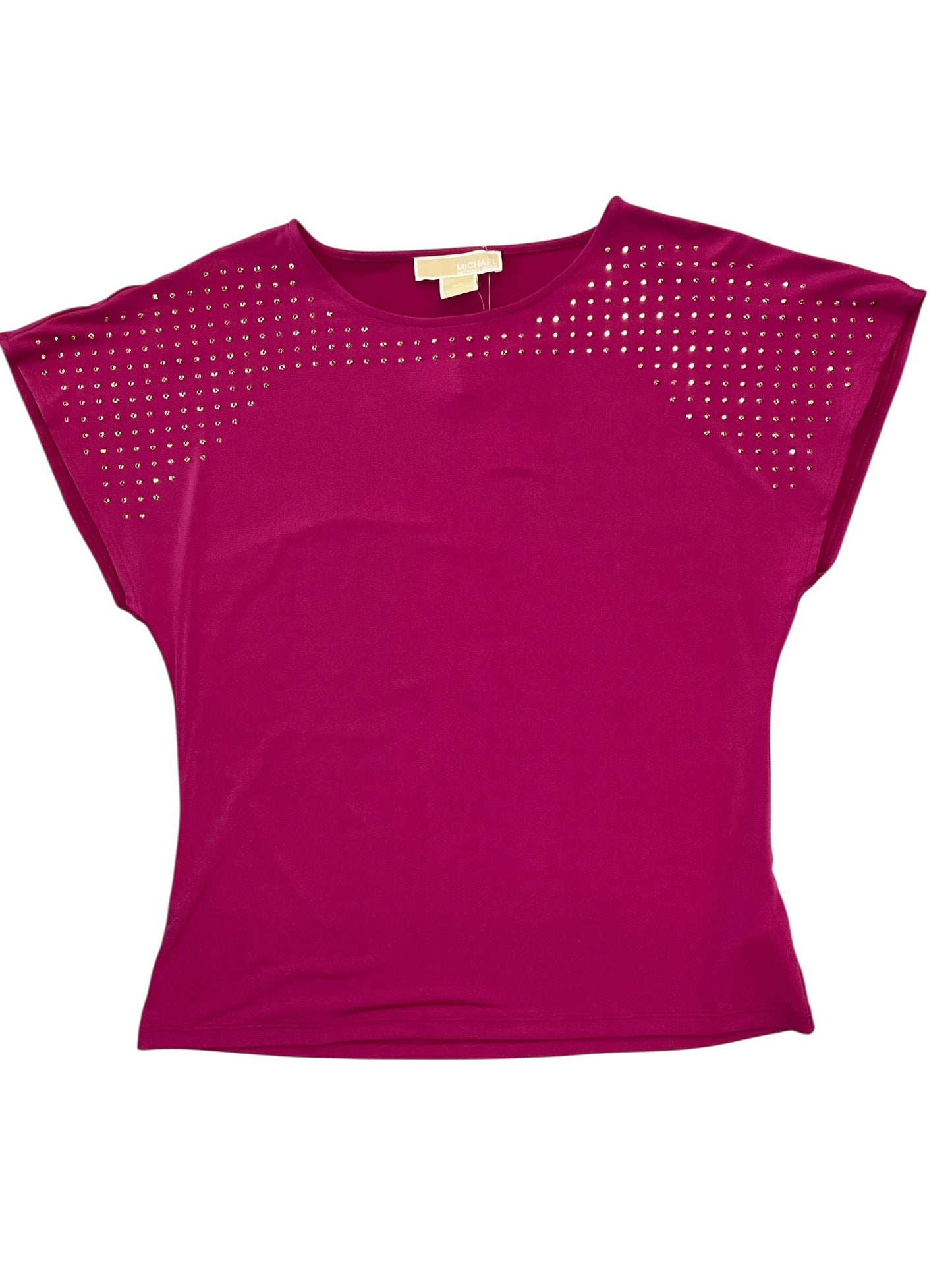 Top Sleeveless By Michael By Michael Kors In Pink, Size:Lp