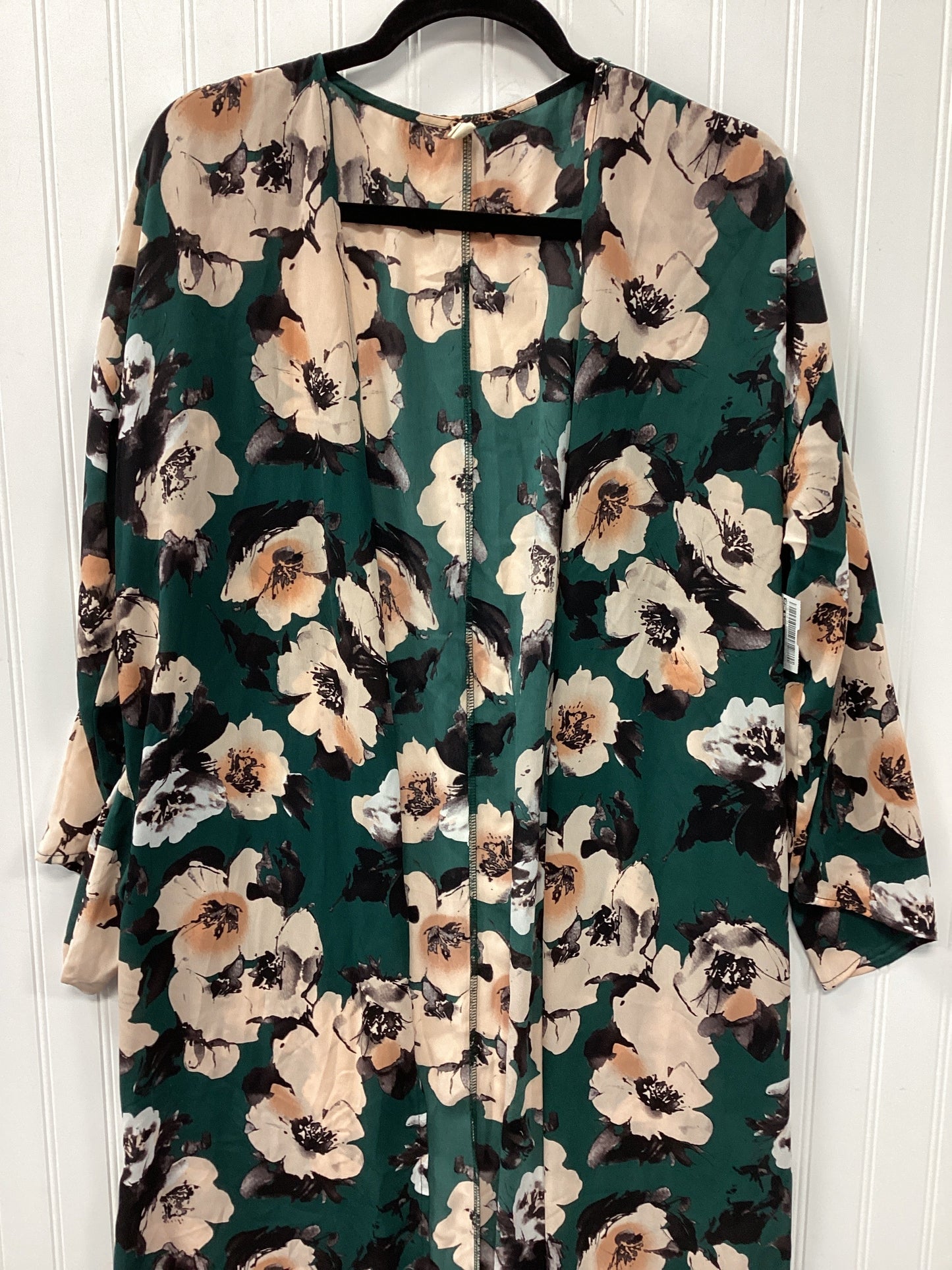 Kimono By Pink Blush In Green, Size:Osfm