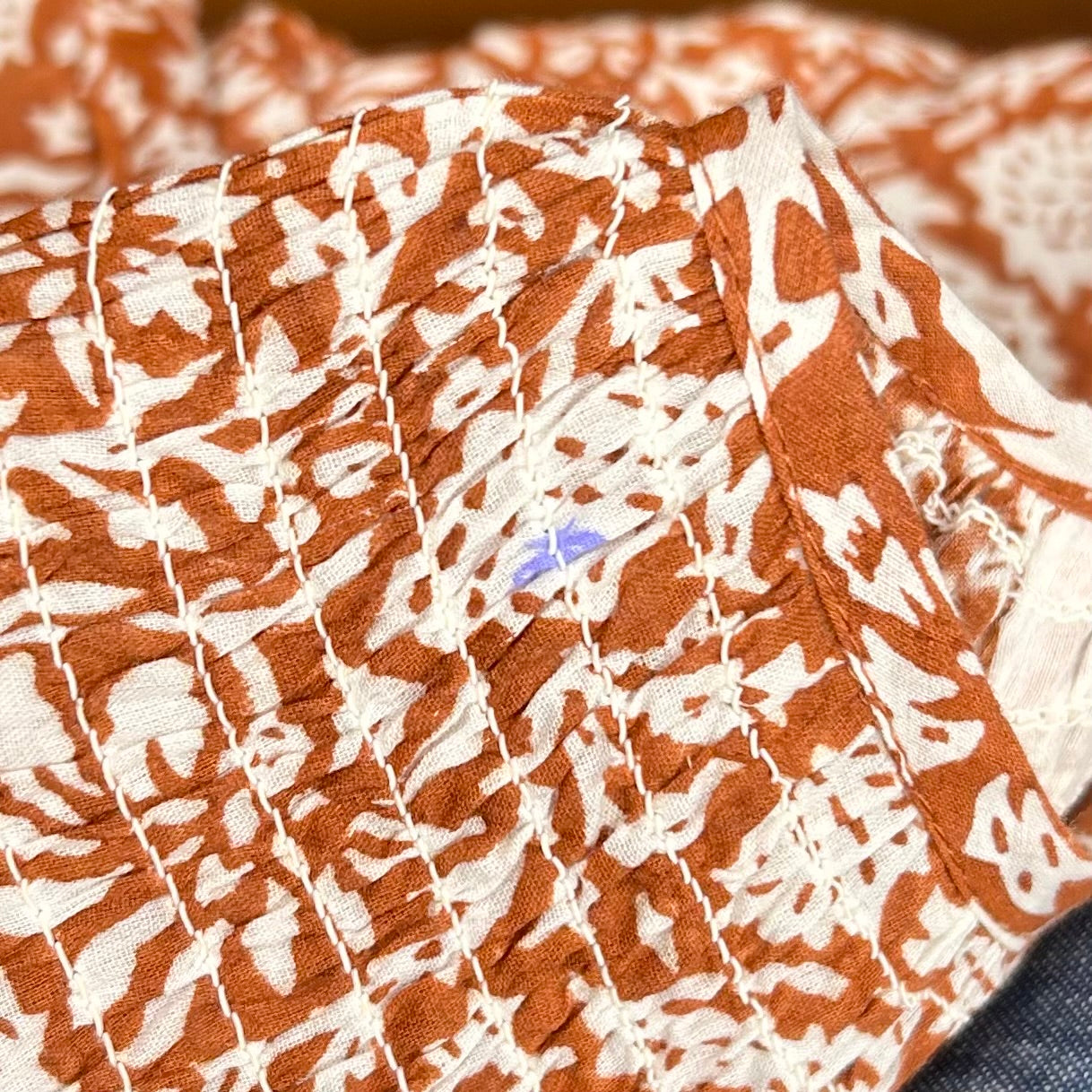 Dress Casual Short By Cleobella In Orange & White, Size: S