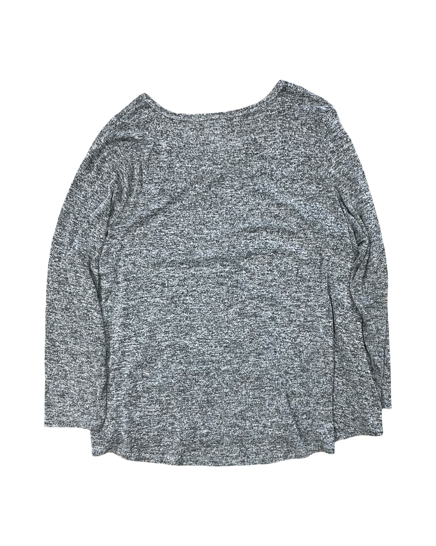Top Ls By Maurices In Grey, Size:3X