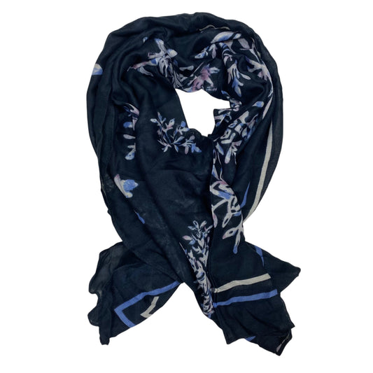 SCARF SQUARE by J. JILL in NAVY