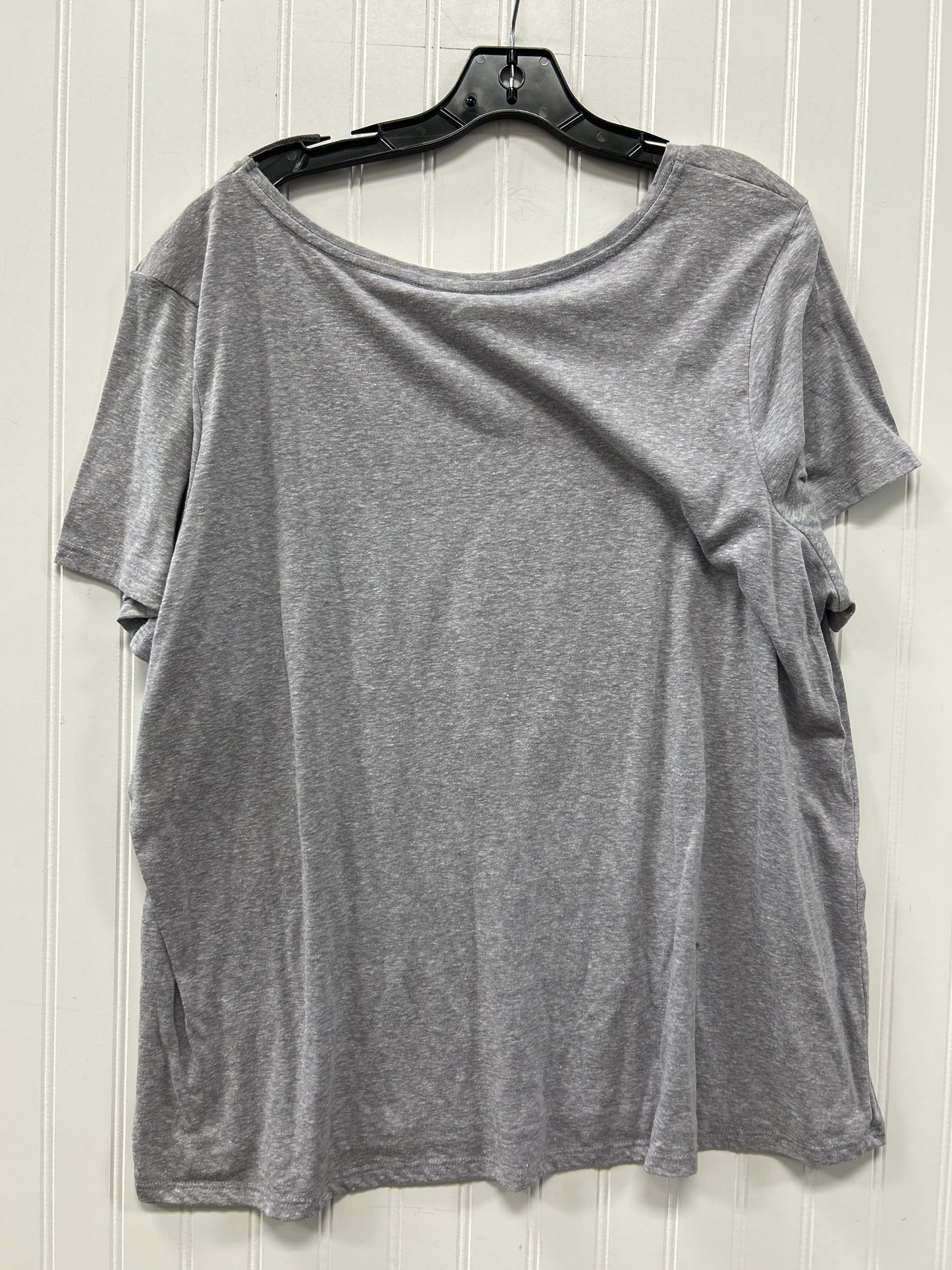 Top Ss By Lane Bryant In Grey, Size:2X