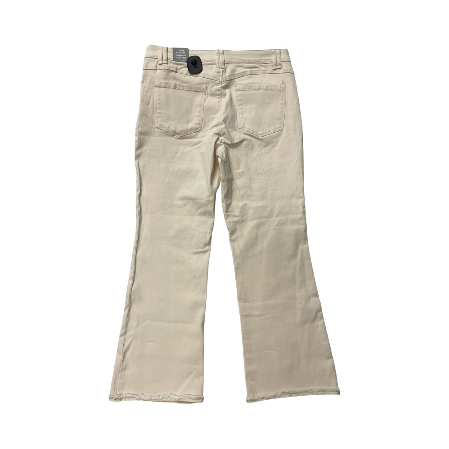Pants Cropped By Wit & Wisdom In Cream, Size:10