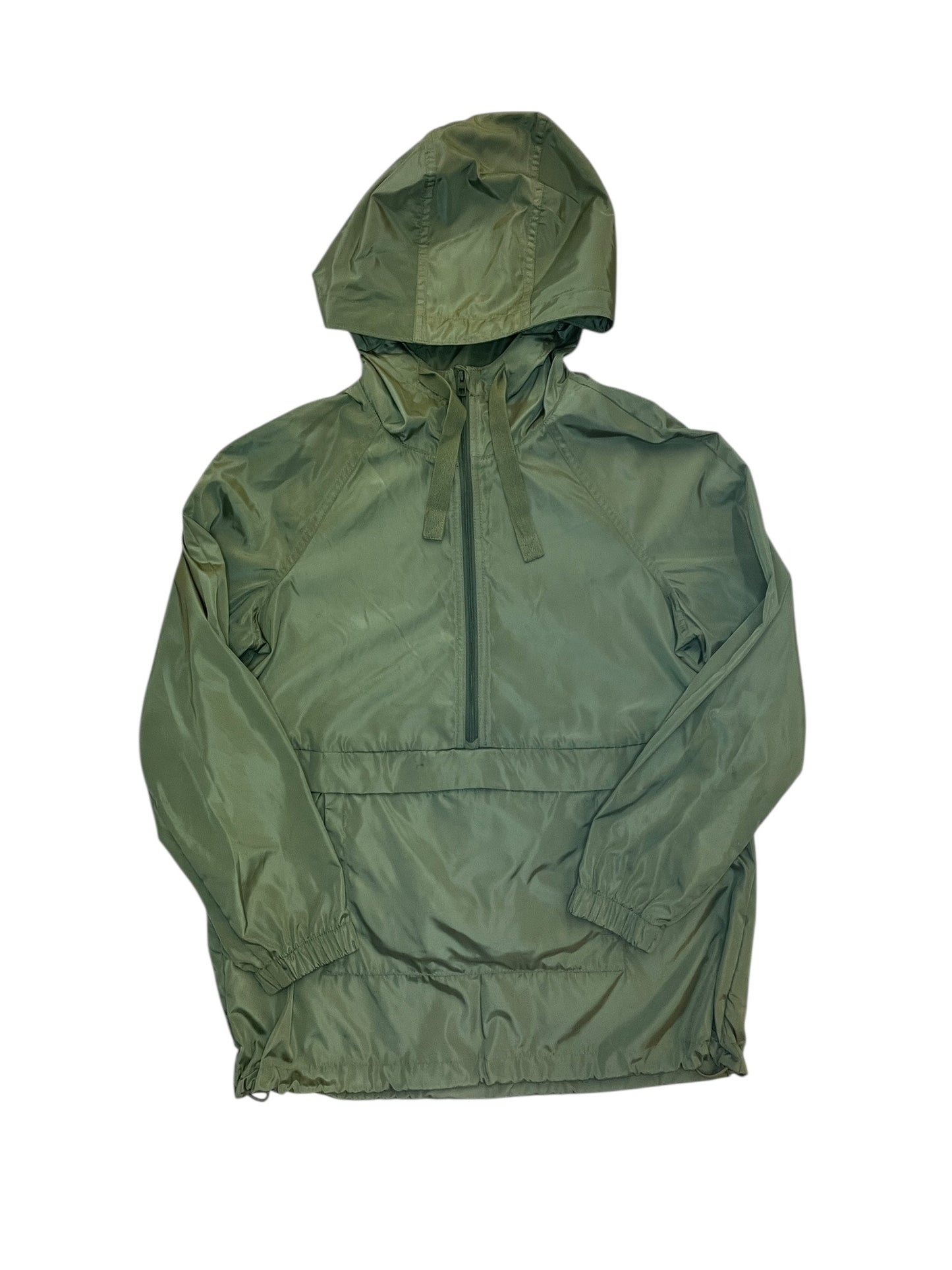 Coat Raincoat By Madewell In Green, Size:Xs