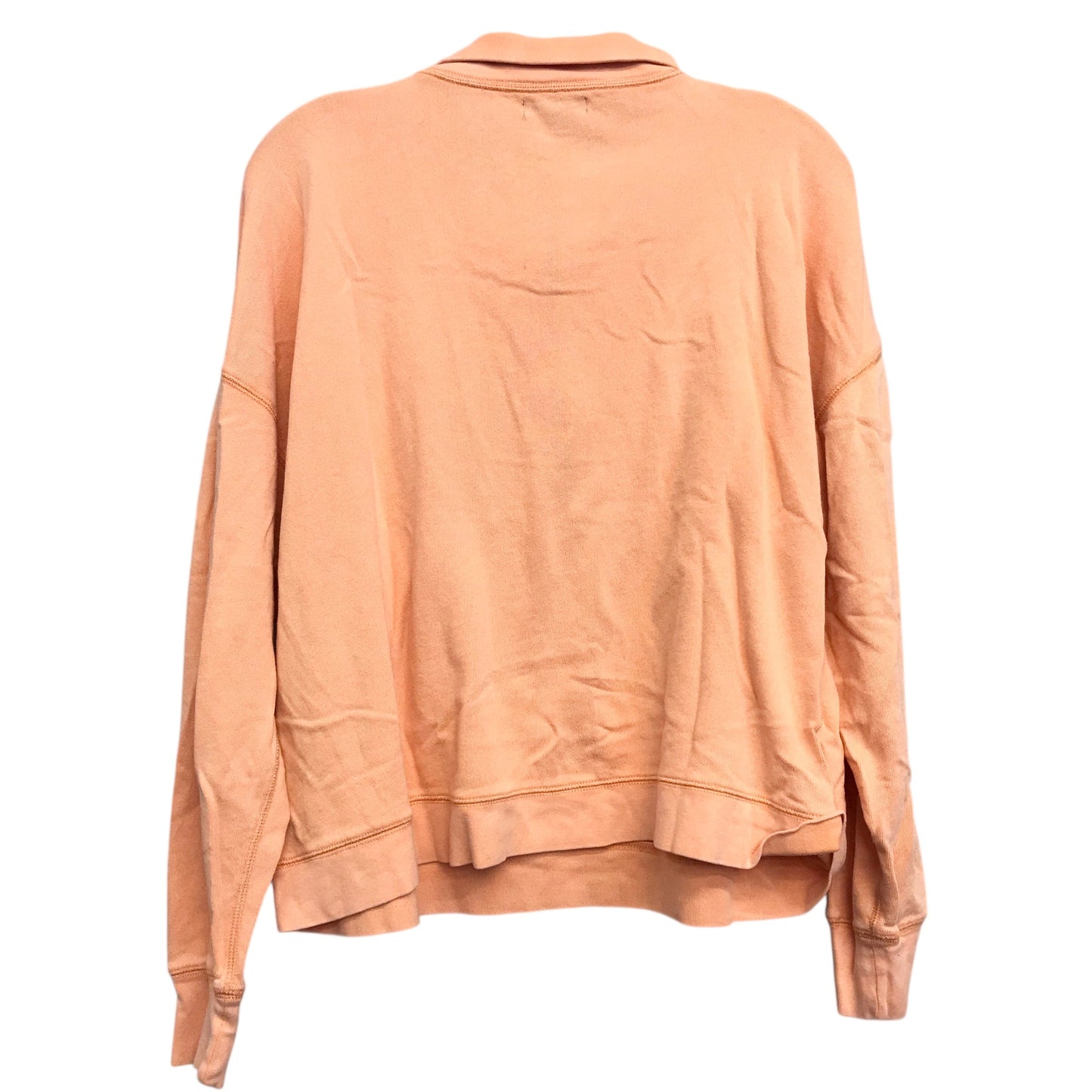 Top Ls By J. Crew In Orange, Size:M