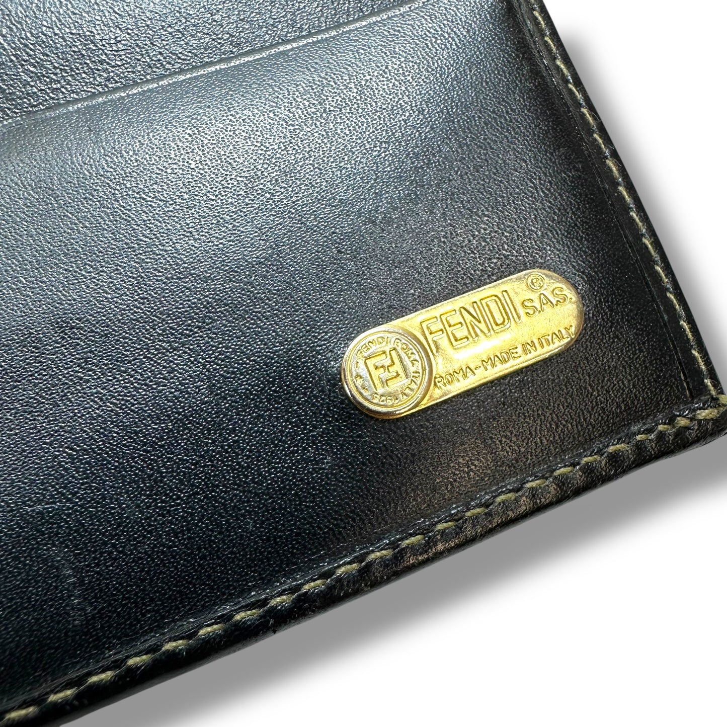 Vintage Wallet Luxury Designer By Fendi, Size: Small