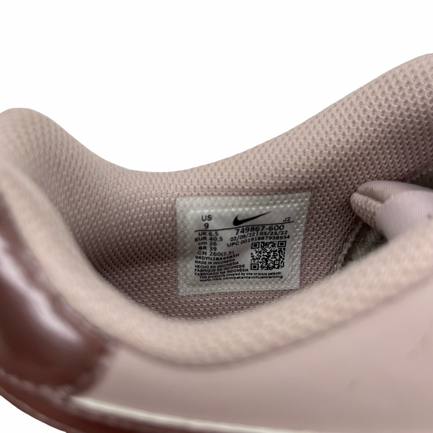 Shoes Sneakers By Nike In Pink, Size:9