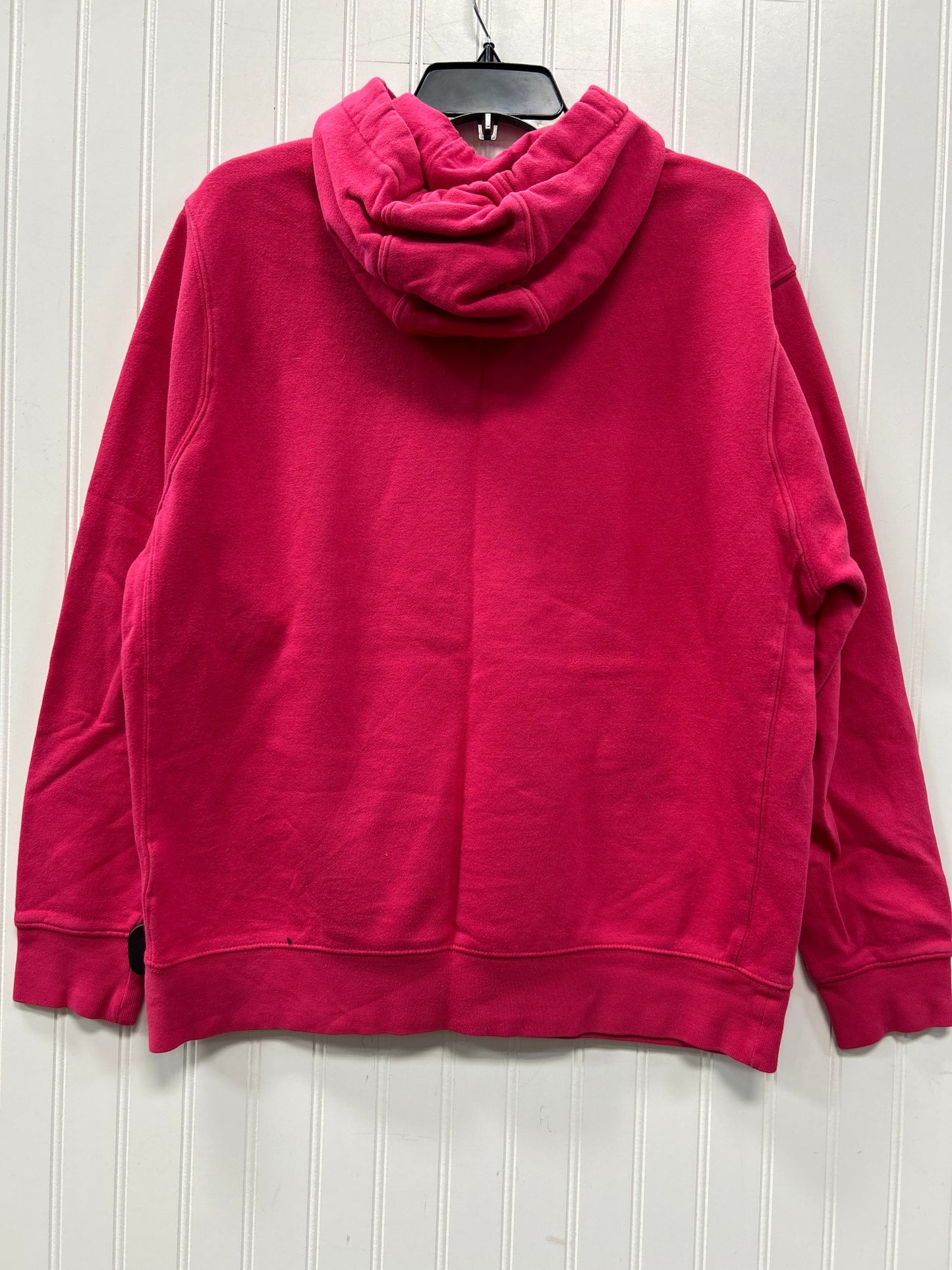 Sweatshirt Hoodie By Nike Apparel In Pink, Size:L