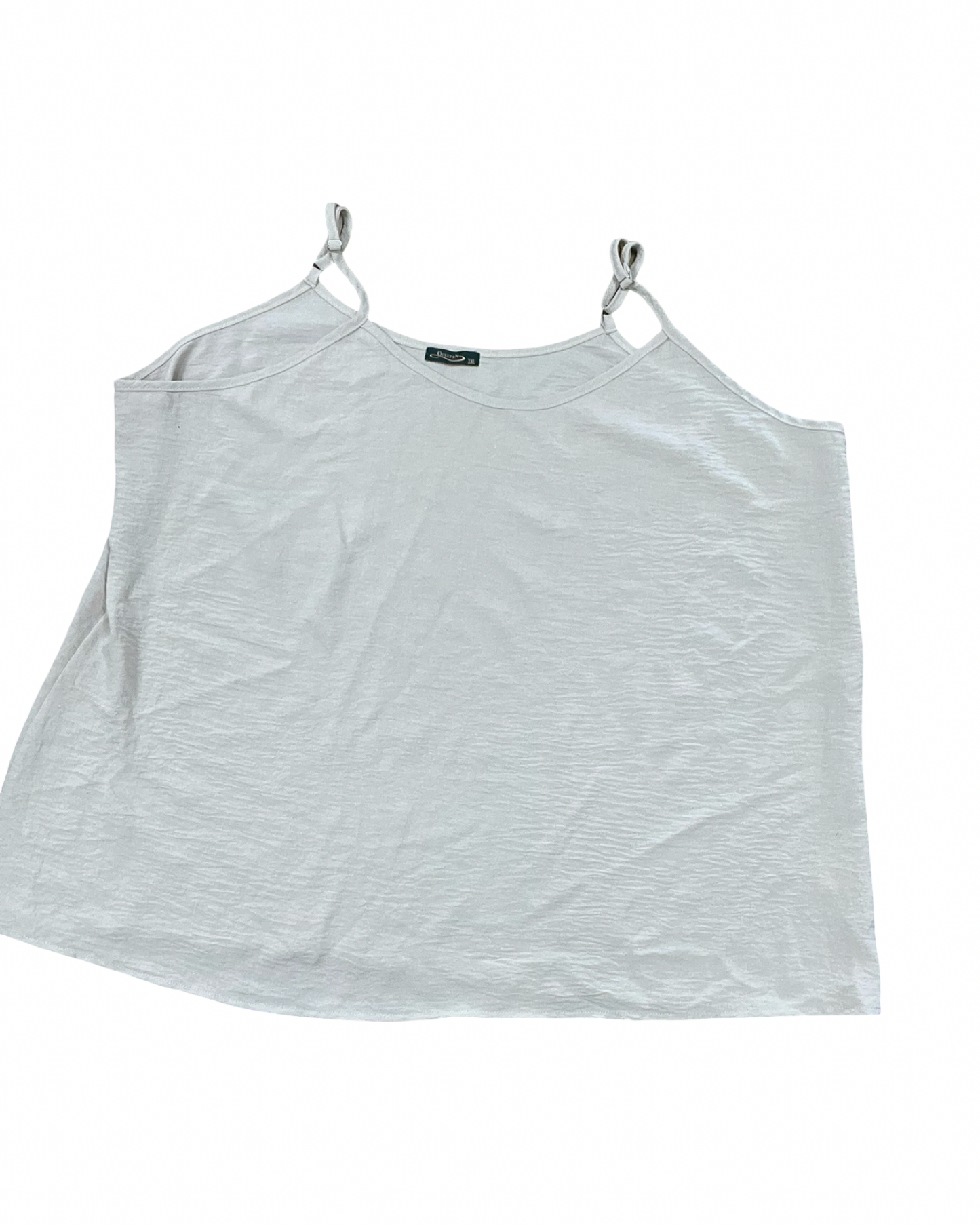 Top Cami By Clothes Mentor In Tan, Size:3X
