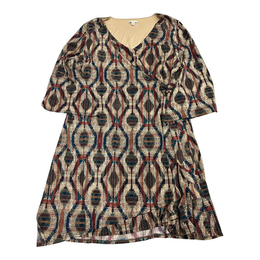 Dress Casual Midi By Cato In Multi, Size:3