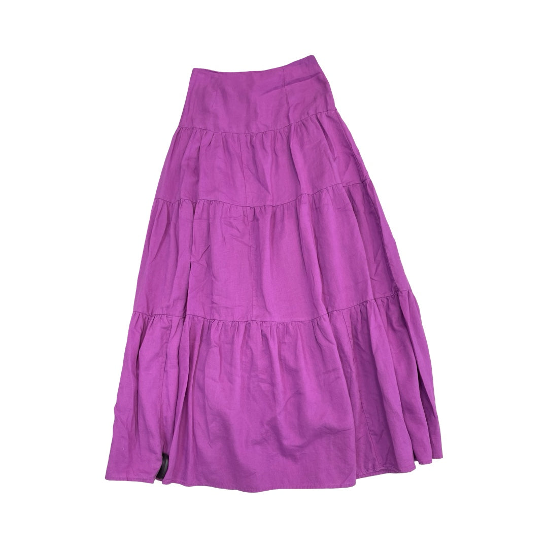 Skirt Maxi By Mng In Purple, Size:4