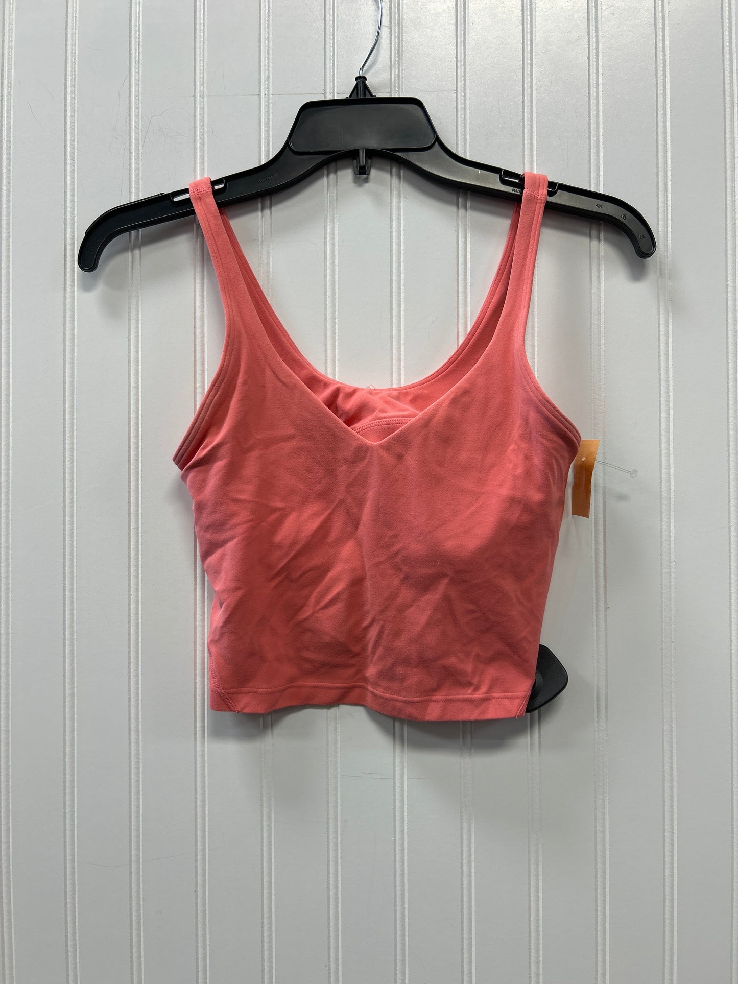 Athletic Bra By Lululemon In Coral, Size:4