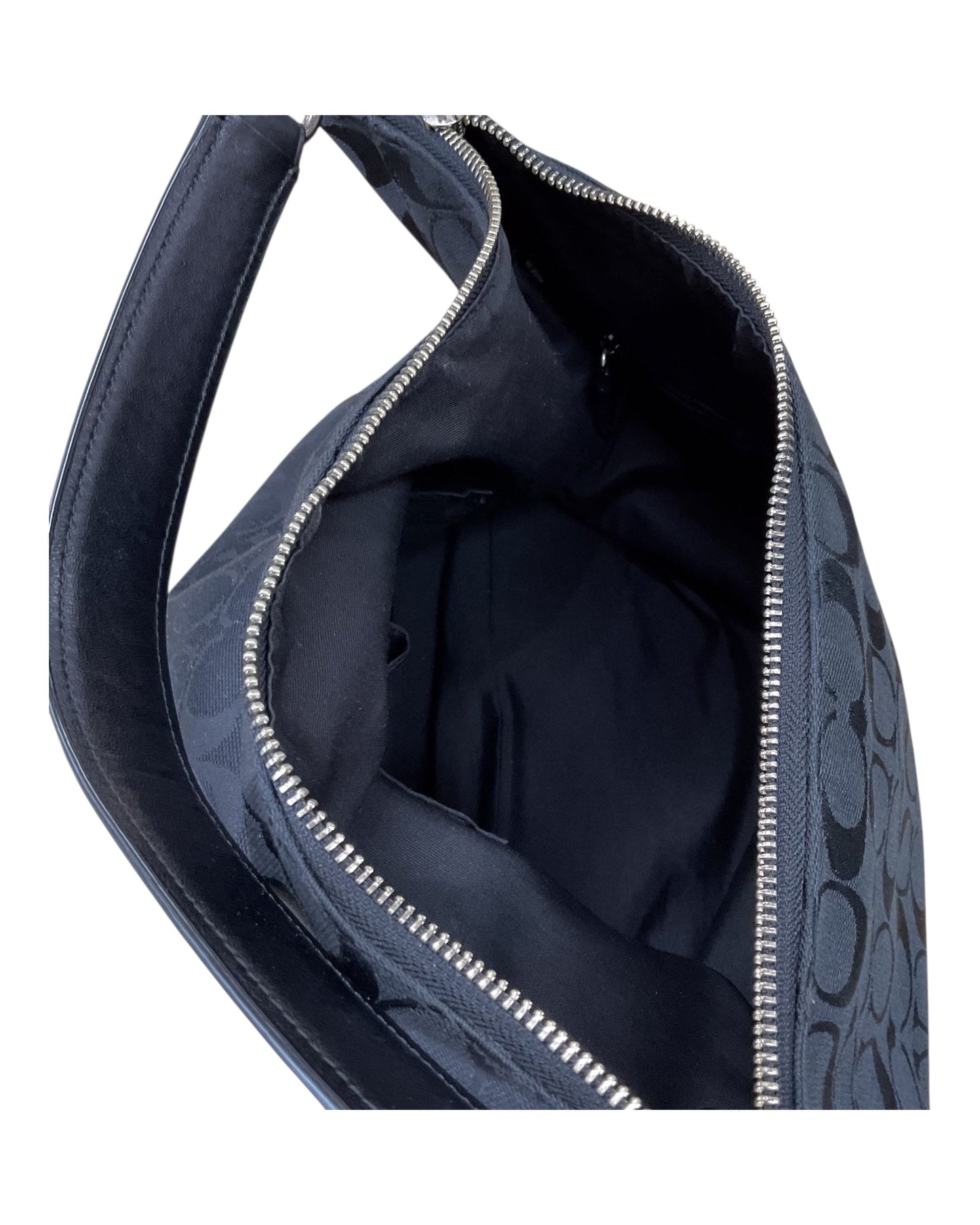 Handbag Designer By Coach In Black, Size:Medium