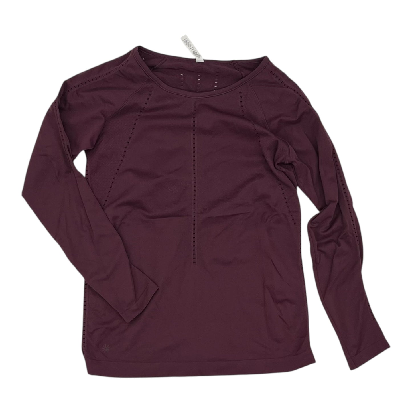 ATHLETIC TOP LS CREWNECK by ATHLETA In PURPLE, Size: S
