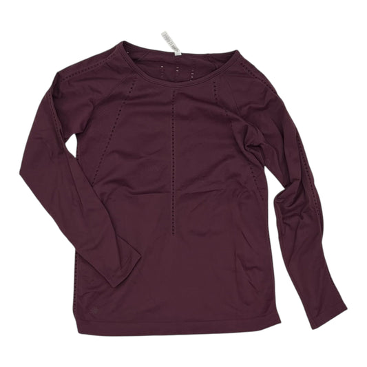 ATHLETIC TOP LS CREWNECK by ATHLETA In PURPLE, Size: S