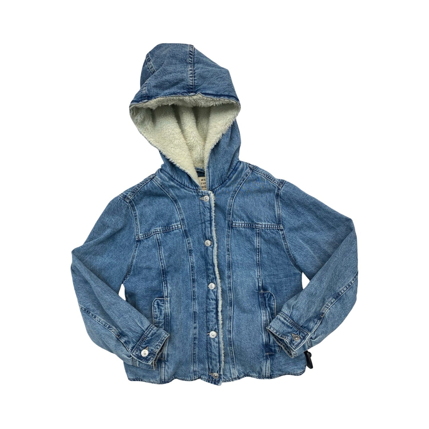 Jacket Denim By Molly Bracken In Blue Denim, Size:L
