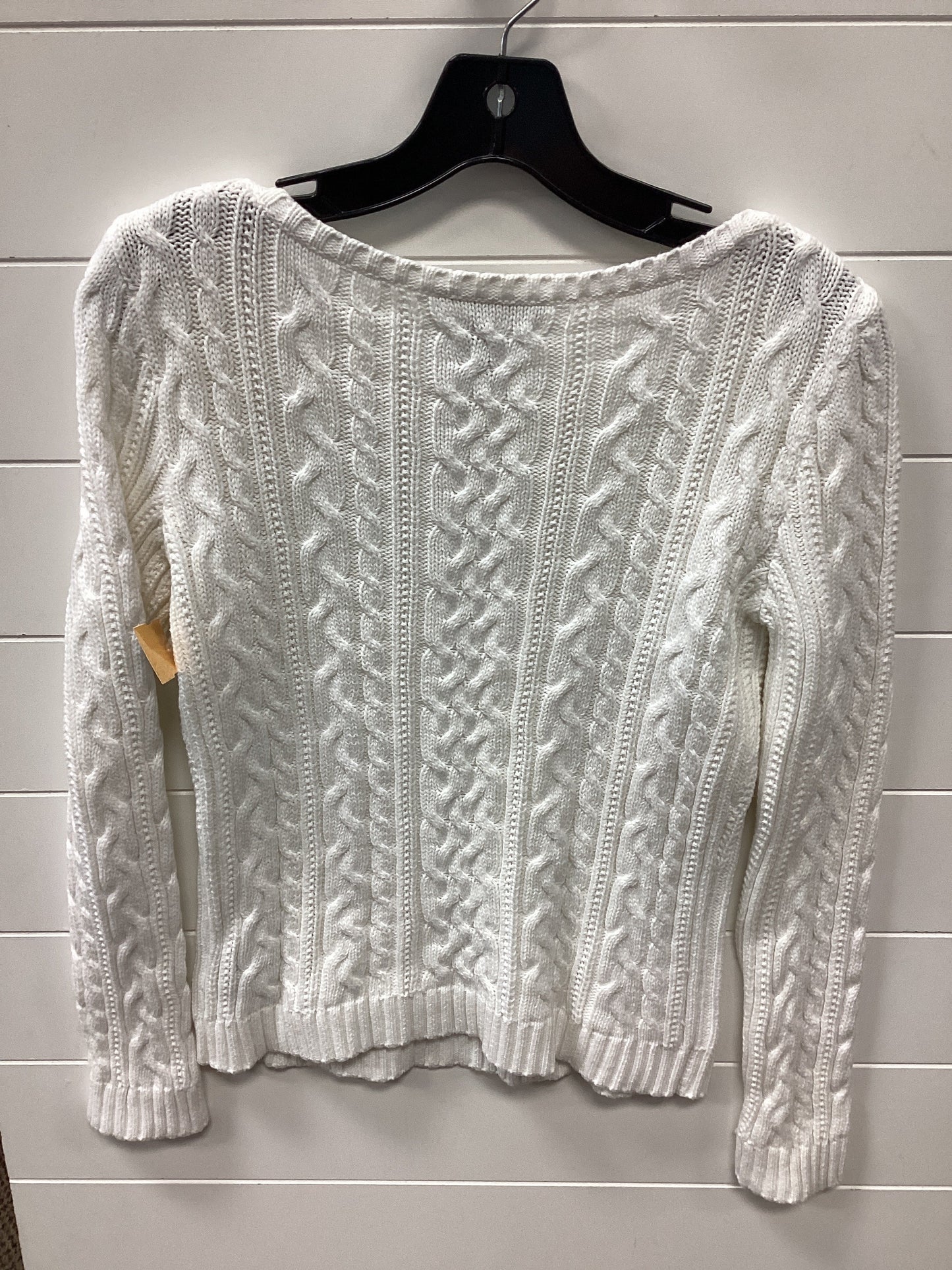 Sweater By Ralph Lauren In White, Size:M