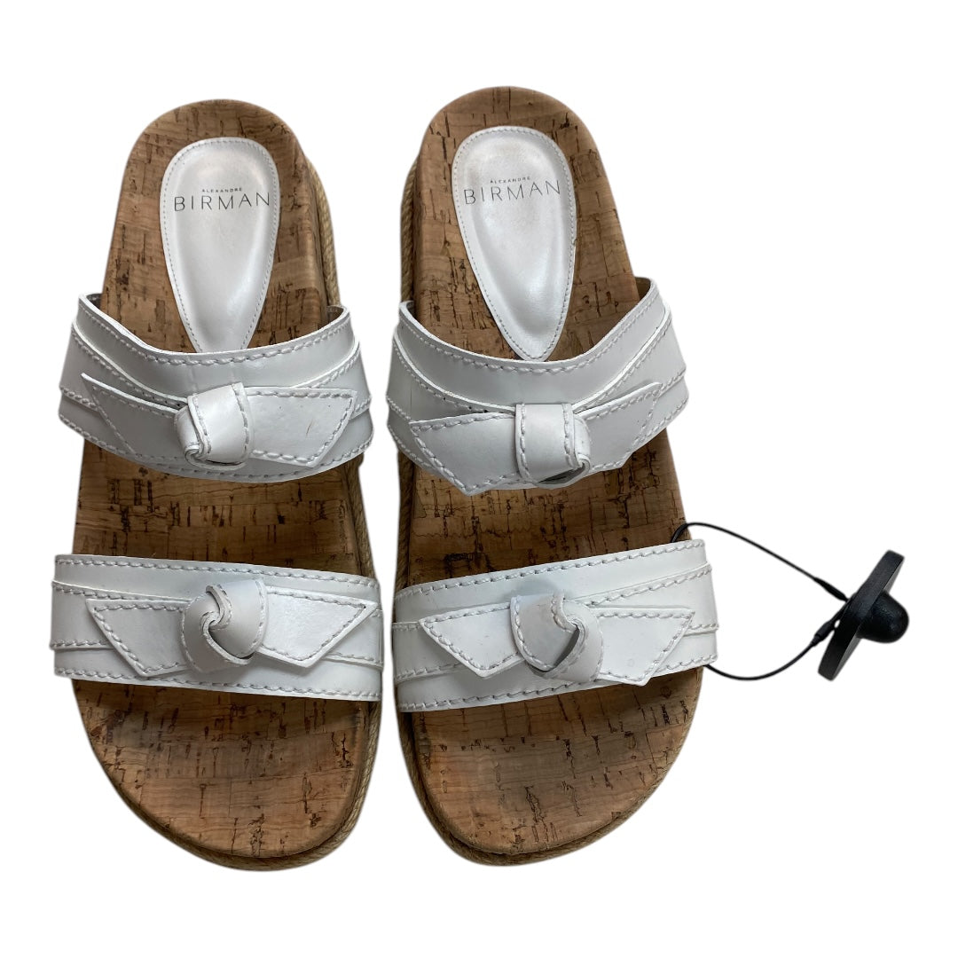 Sandals Designer By Cma In White, Size:8