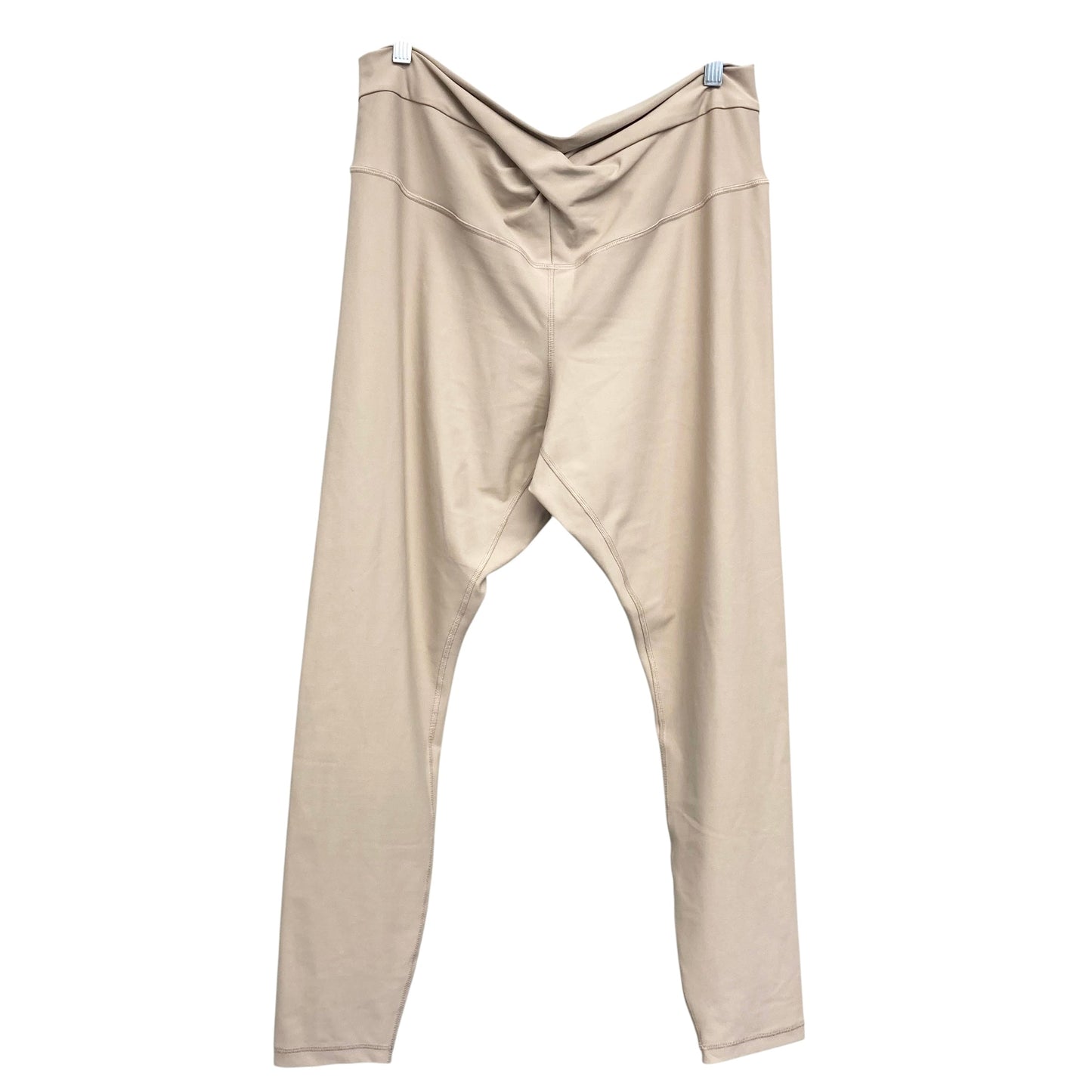 Athletic Leggings By Old Navy In Beige, Size:2X