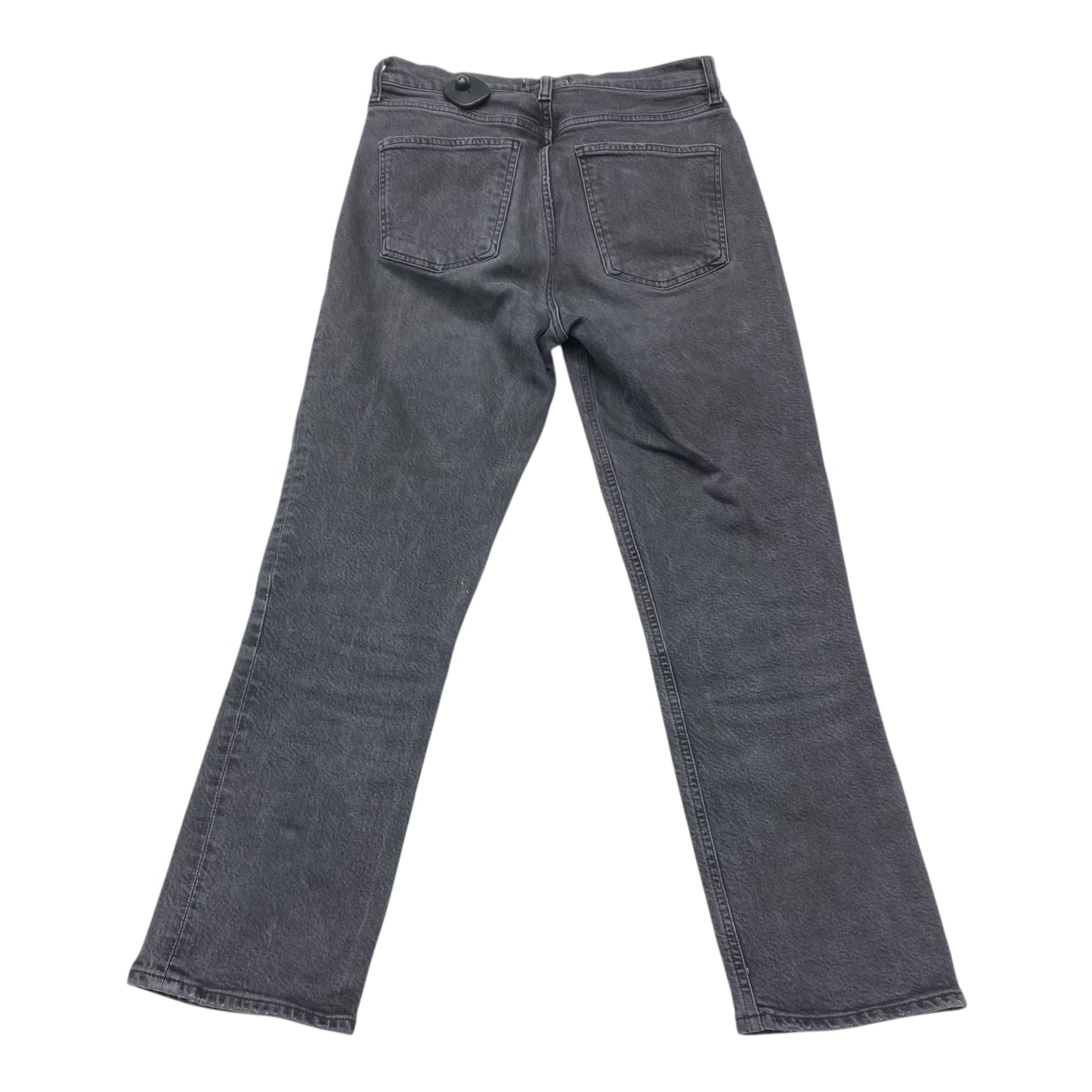 Jeans Boot Cut By Agolde In Black Denim, Size:4