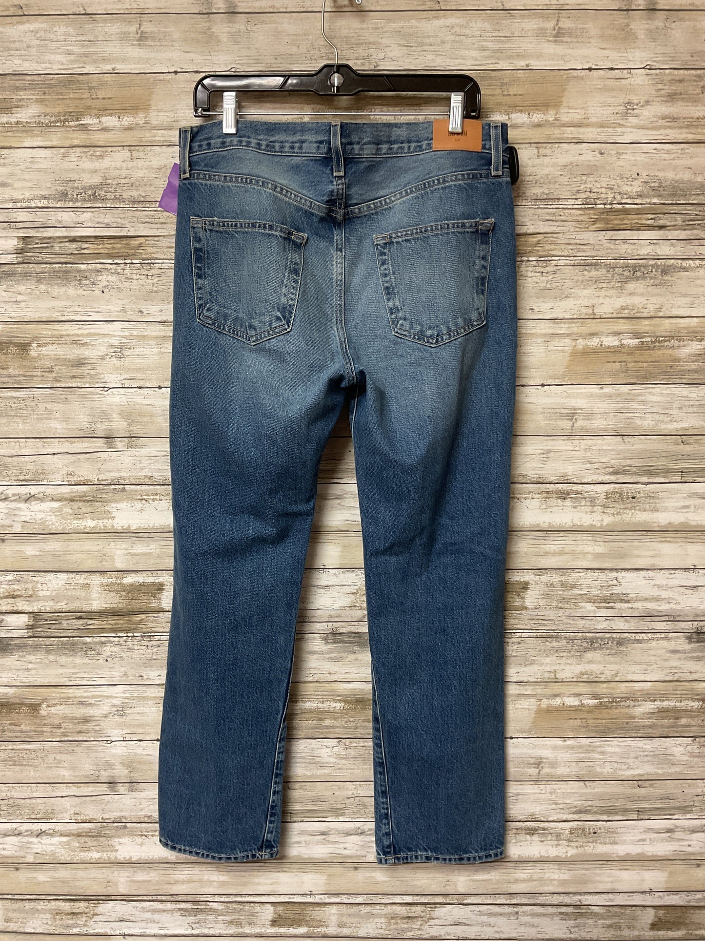 Jeans Straight By Edwin In Blue Denim, Size:6